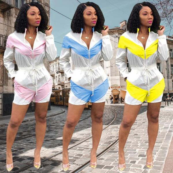 women's jumpsuits & rompers ahvit style casual patchwork fashion women playsuits long sleeve turn down collar lace up nightclub romper, Black;white
women's jumpsuits & rompers ahvit style casual patchwork fashion women playsuits long sleeve turn down collar lace up nightclub romper, Black;white