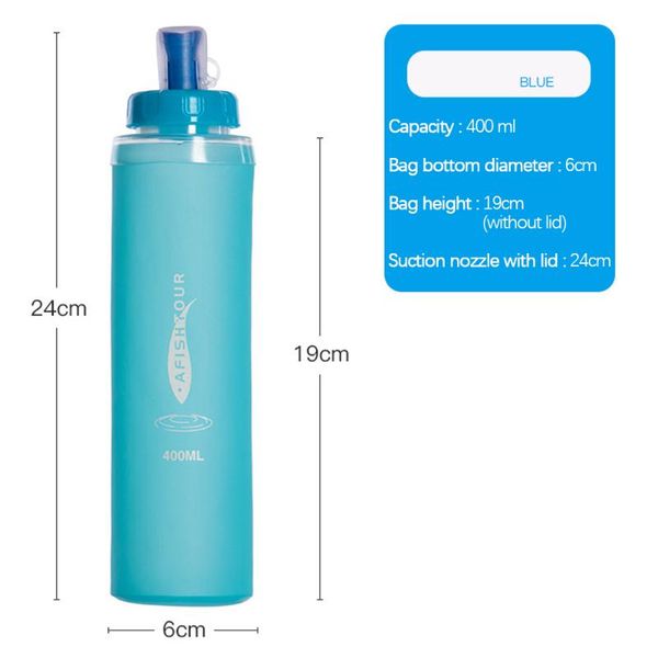hydration packs collapsible water bottle portable tpu outdoor travel sport container 400ml soft bag for marathon camping hiking
hydration packs collapsible water bottle portable tpu outdoor travel sport container 400ml soft bag for marathon camping hiking