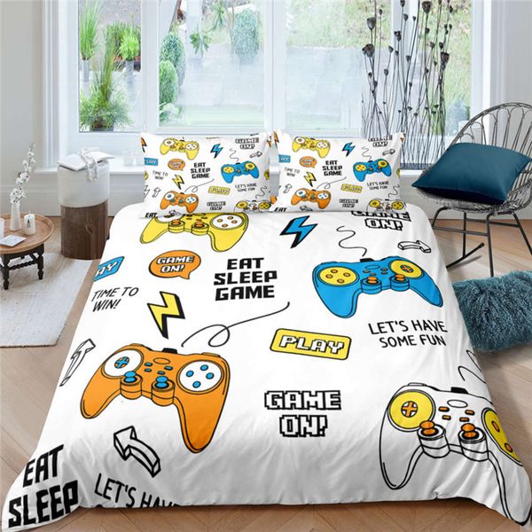 yongth gamepad cartoons bedding set king size duvet cover creative comforter bed cover set housse de couette bedcloth
yongth gamepad cartoons bedding set king size duvet cover creative comforter bed cover set housse de couette bedcloth