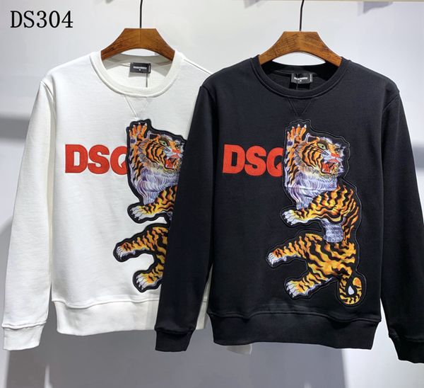d2 tiger men's new embroidery men's sweater0, Black
d2 tiger men's new embroidery men's sweater0, Black
