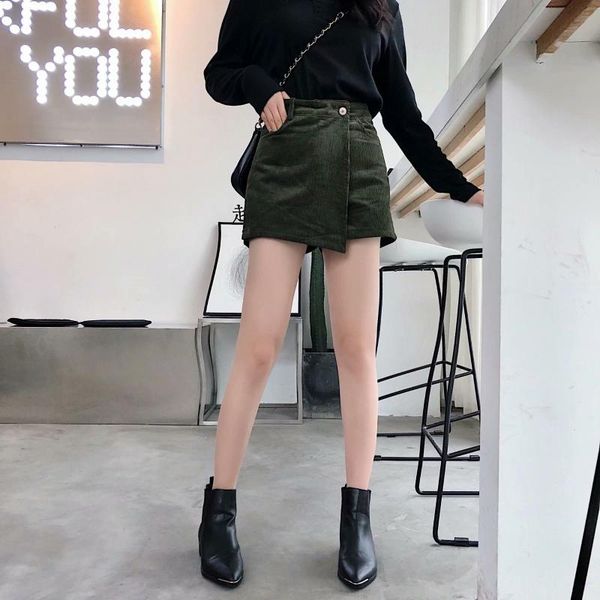 women's shorts asds women army green corduroy skirts zipper pockets vintage female solid casual pantalones cortos wqz54607, White;black
women's shorts asds women army green corduroy skirts zipper pockets vintage female solid casual pantalones cortos wqz54607, White;black