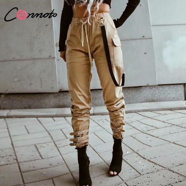 women's pants & capris conmoto winter high waist drawstring casual cargo solid street fashion trousers multi-pocket loose women, Black;white
women's pants & capris conmoto winter high waist drawstring casual cargo solid street fashion trousers multi-pocket loose women, Black;white