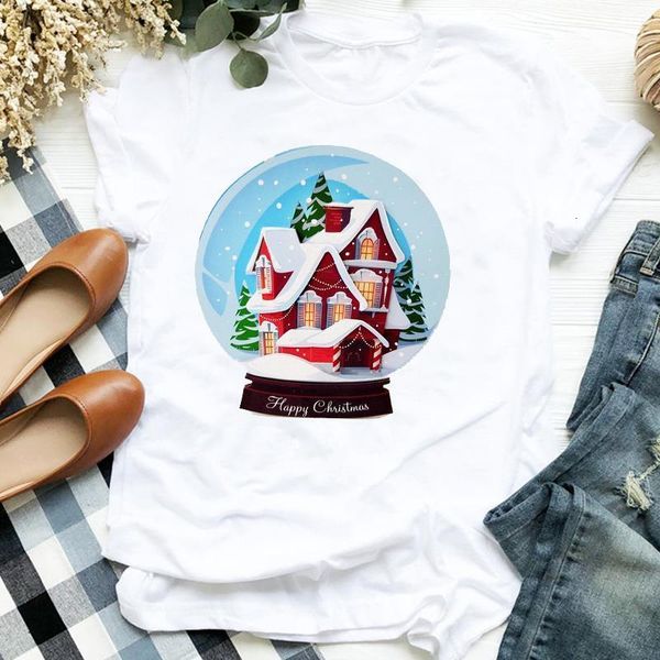 women merry christmas snow house home 90s cartoon 90s cute holiday clothes ladies graphic print tee tshirt female t-shirt, White
women merry christmas snow house home 90s cartoon 90s cute holiday clothes ladies graphic print tee tshirt female t-shirt, White