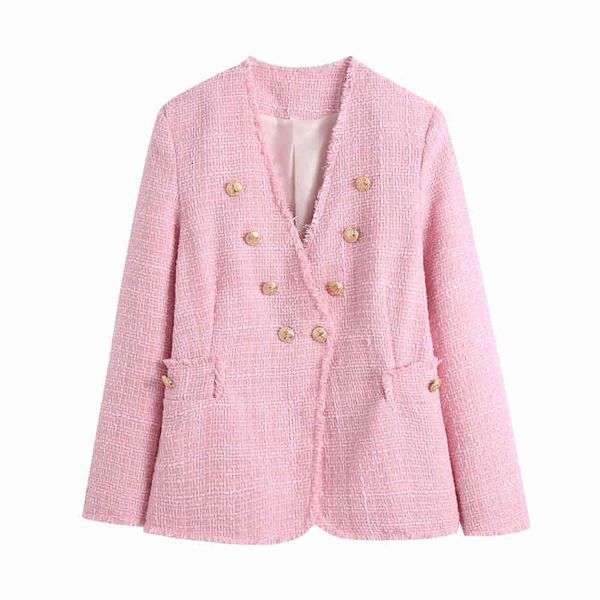 women's jackets casual women v neck double breasted 2021 spring-autumn fashion ladies high street coat female tweed g9t6, Black;brown
women's jackets casual women v neck double breasted 2021 spring-autumn fashion ladies high street coat female tweed g9t6, Black;brown
