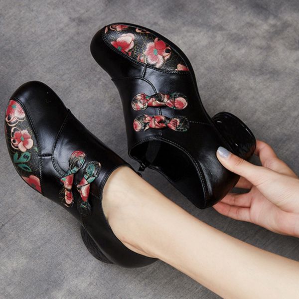 dress shoes women's medium heels, casual shoes with flowers, black, red, purple, genuine leather, women's shoes, size 35 to 41, sp
dress shoes women's medium heels, casual shoes with flowers, black, red, purple, genuine leather, women's shoes, size 35 to 41, sp