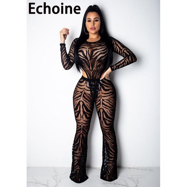 women's jumpsuits & rompers echoine sheer mesh lacy jumpsuit hollow out o-neck long woman pants bodysuit clubwear women clothes 2021, Black;white
women's jumpsuits & rompers echoine sheer mesh lacy jumpsuit hollow out o-neck long woman pants bodysuit clubwear women clothes 2021, Black;white