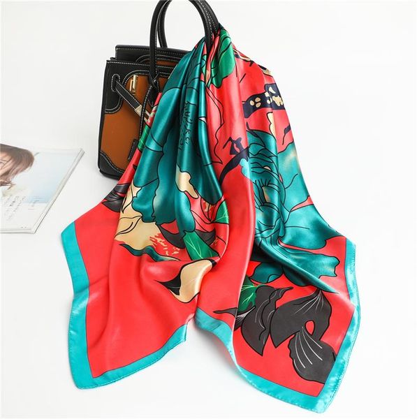scarves 2021 silk satin square scarf for women fashion 90cm*90cm muslim head femal bandana neckerchief accessories, Blue;gray
scarves 2021 silk satin square scarf for women fashion 90cm*90cm muslim head femal bandana neckerchief accessories, Blue;gray