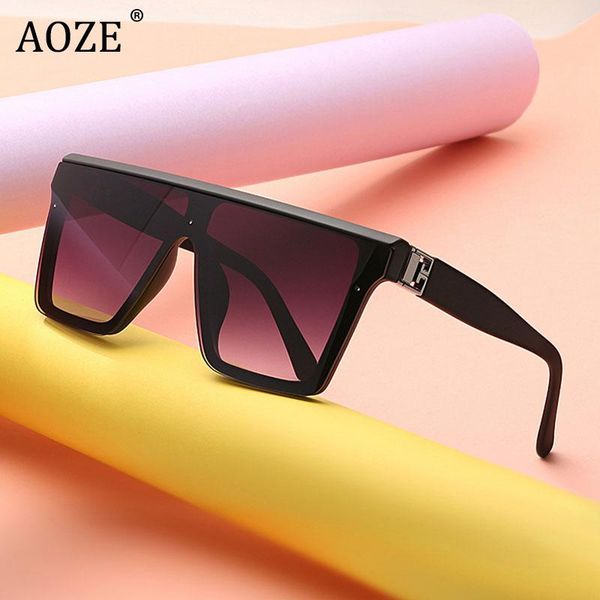 sunglasses aoze classic fashion cool square flat gradient men and women retro brand design 1006, White;black
sunglasses aoze classic fashion cool square flat gradient men and women retro brand design 1006, White;black