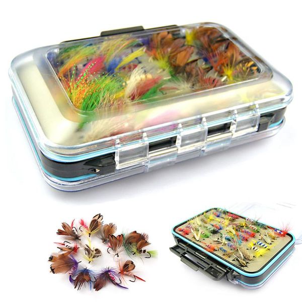fishing hooks 64pcs lure feather hook set waterproof box universal combination tackle tool accessories flies bait outdoor dry
fishing hooks 64pcs lure feather hook set waterproof box universal combination tackle tool accessories flies bait outdoor dry