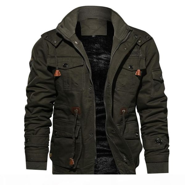 men jackets coats faux fur lined waist drawstring cargo jacket men long sleeves zipper jackets 2020 winter casual coats, Black;brown
men jackets coats faux fur lined waist drawstring cargo jacket men long sleeves zipper jackets 2020 winter casual coats, Black;brown