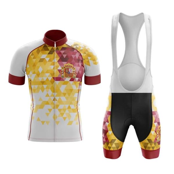 racing sets 2021 spain white cycling jersey set ciclismo masculino bib short gel breathable pad maillot sports team bike, Black;blue
racing sets 2021 spain white cycling jersey set ciclismo masculino bib short gel breathable pad maillot sports team bike, Black;blue