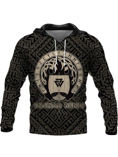 fashion 3d menswear cool viking printed menswear street trend classic hoodie casual shirt for men breathable fashion spring wear, White;black
fashion 3d menswear cool viking printed menswear street trend classic hoodie casual shirt for men breathable fashion spring wear, White;black