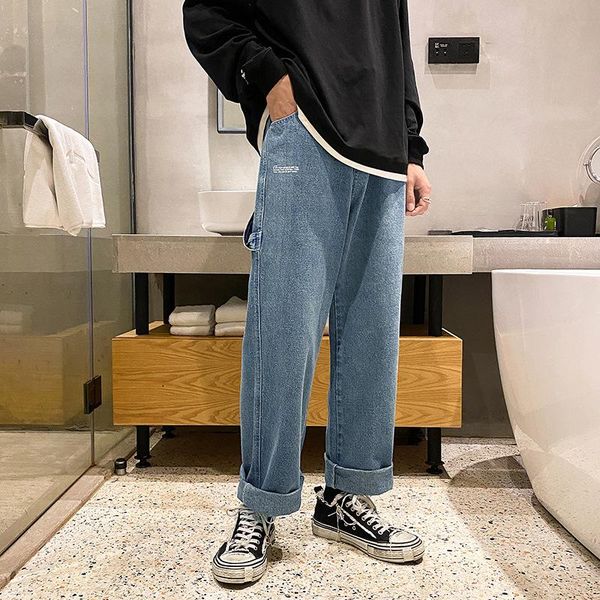 men's harajuku fashion trousers denim brand pants street casual loose blue stretch fashion jeans men wide leg trousers male
men's harajuku fashion trousers denim brand pants street casual loose blue stretch fashion jeans men wide leg trousers male