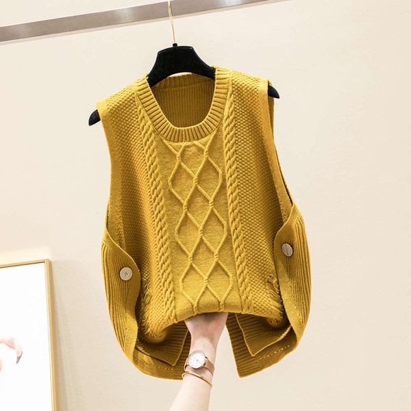 fashion and women's knitted twist autumn sweater vest spring winter loose korean version jacket luxury, White;black
fashion and women's knitted twist autumn sweater vest spring winter loose korean version jacket luxury, White;black