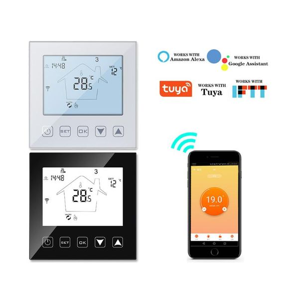 smart home control wifi thermostat electric floor heating app temperature work with google
smart home control wifi thermostat electric floor heating app temperature work with google