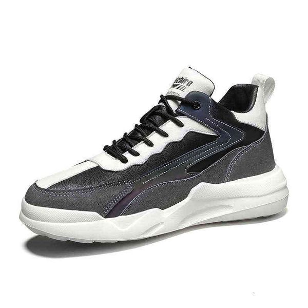 fashion casual board shoes winter plush men's high leather warm cotton sports versatile dad, Black
fashion casual board shoes winter plush men's high leather warm cotton sports versatile dad, Black