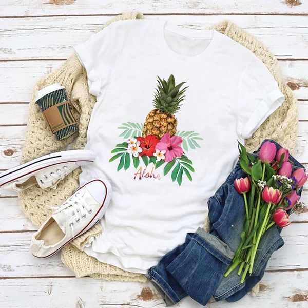 women graphic pineapple flower print holiday fruit summer t-shirt shirt lady clothes womens clothing tee female t shirt, White
women graphic pineapple flower print holiday fruit summer t-shirt shirt lady clothes womens clothing tee female t shirt, White