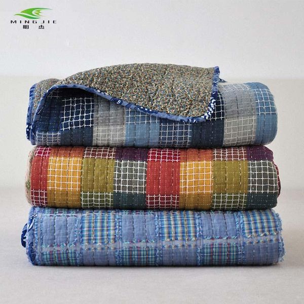 comforters & sets ming jie brand home european style cotton summer patchwork quilt for adults blanket blue plaid comforter set queen king si
comforters & sets ming jie brand home european style cotton summer patchwork quilt for adults blanket blue plaid comforter set queen king si
