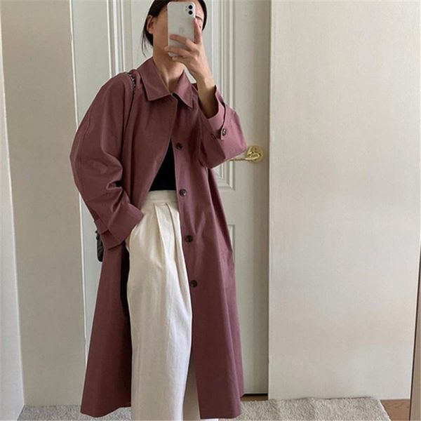 alien kitty 2021 autumn loose solid women windbreaker wide-waisted long sleeves turn-down collar single-breasted female coat, Tan;black
alien kitty 2021 autumn loose solid women windbreaker wide-waisted long sleeves turn-down collar single-breasted female coat, Tan;black