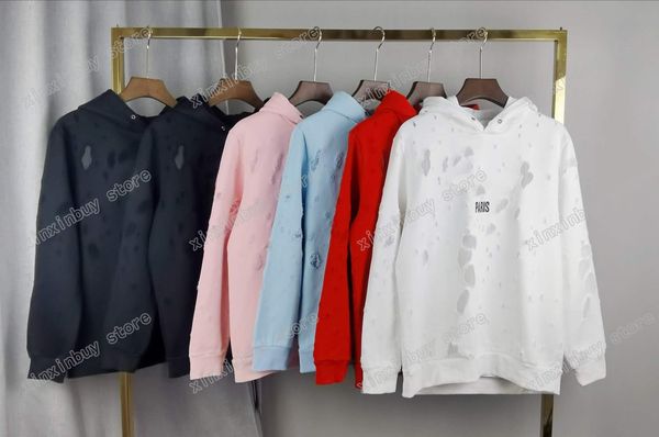 21ss mix 16 mens designers hoodies sweatshirts luxury men womens hole wear out milano man paris fashion tees street long sleeve luxurys red, Black
21ss mix 16 mens designers hoodies sweatshirts luxury men womens hole wear out milano man paris fashion tees street long sleeve luxurys red, Black
