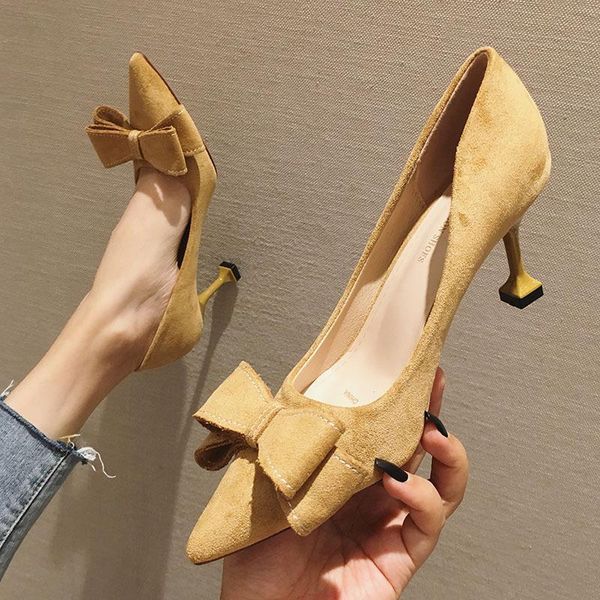 dress shoes women high heels brand pumps pointed toe butterfly-knot party wedding, Black
dress shoes women high heels brand pumps pointed toe butterfly-knot party wedding, Black