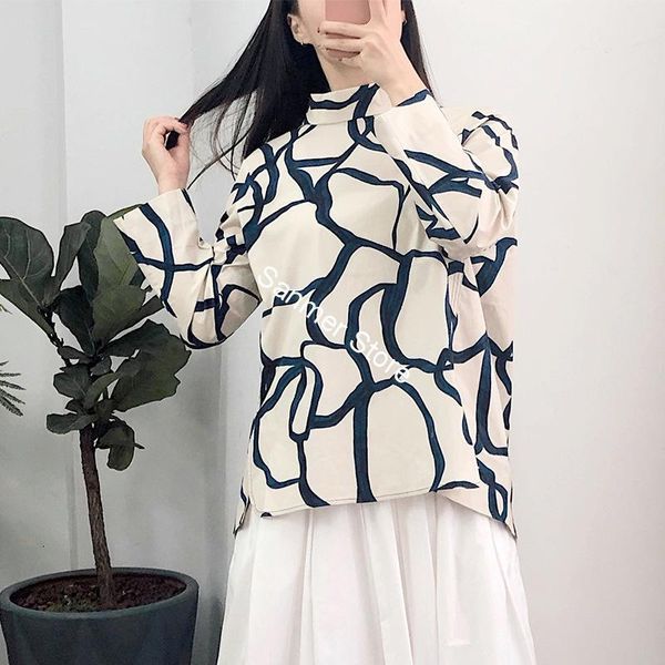 2021 new linha feminina impresso tshirt manga longa casual gola solta vero nova senhora s mn0p, White
2021 new linha feminina impresso tshirt manga longa casual gola solta vero nova senhora s mn0p, White