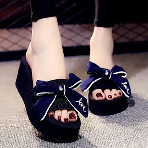 slippers home bowknot pearl summer beach flip flops women fashion chunky outdoor slides 2021 platform wedges high heels shoes, Black
slippers home bowknot pearl summer beach flip flops women fashion chunky outdoor slides 2021 platform wedges high heels shoes, Black