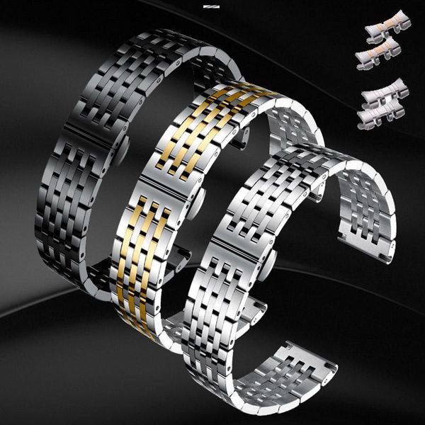 watch bands solid strap 14 16 18 20 22 24 mm stainless steel band bracelet watchband wristband butterfly black silver rose gold, Black;brown
watch bands solid strap 14 16 18 20 22 24 mm stainless steel band bracelet watchband wristband butterfly black silver rose gold, Black;brown