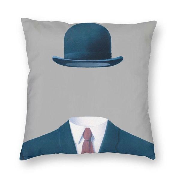 cushion/decorative pillow man in a bowler hat by rene magritte throw cover home decorative surrealist cushion 40x40 pillowcover for sofa
cushion/decorative pillow man in a bowler hat by rene magritte throw cover home decorative surrealist cushion 40x40 pillowcover for sofa