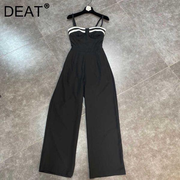 deat women sling patchwork personality jumpsuit arrivals solid color fashion temperament spring summer 11d1279 210709, Black;white
deat women sling patchwork personality jumpsuit arrivals solid color fashion temperament spring summer 11d1279 210709, Black;white
