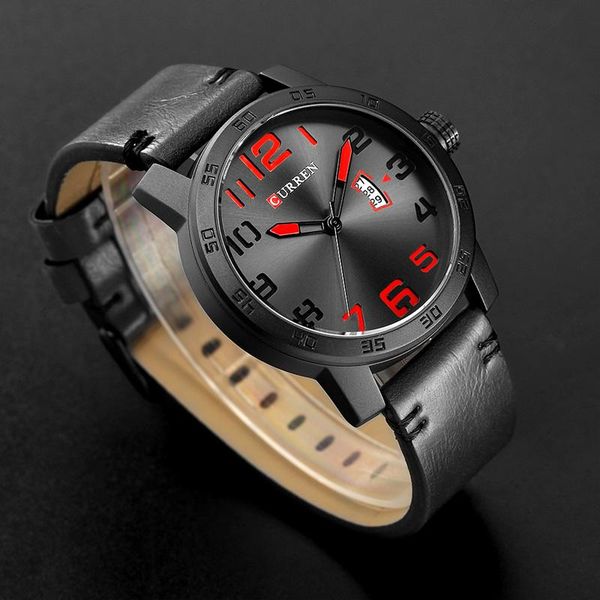 curren casual men watch fashion business male wristwatch leather strap calendar quartz-watch clock horloges mannens saat, Slivery;brown
curren casual men watch fashion business male wristwatch leather strap calendar quartz-watch clock horloges mannens saat, Slivery;brown