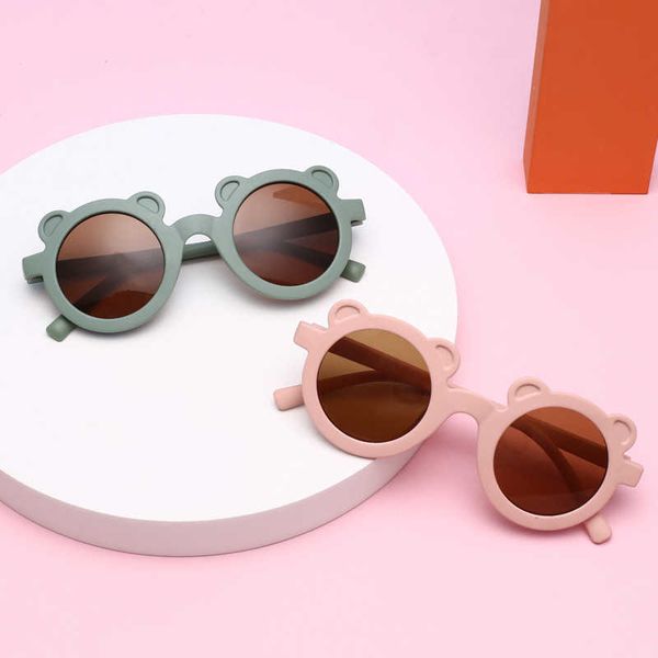 new children sunglasses baby cute cartoon bear girls' sun visors anti ultraviolet glasses, Blue
new children sunglasses baby cute cartoon bear girls' sun visors anti ultraviolet glasses, Blue