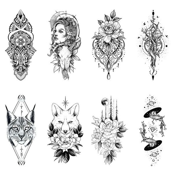 tattoo paste totem brahma geometric pattern animal hand-painted plain flower personalized fashion xqb waterproof sticker back decal
tattoo paste totem brahma geometric pattern animal hand-painted plain flower personalized fashion xqb waterproof sticker back decal