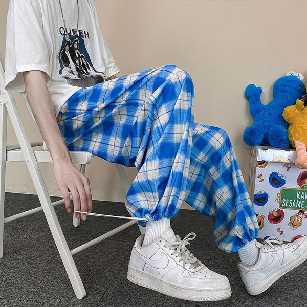 men's pants 2021 summer streetwear cargo loose casual men hip hop style trousers lattice printing mens joggers sweatpants m-5xl, Black
men's pants 2021 summer streetwear cargo loose casual men hip hop style trousers lattice printing mens joggers sweatpants m-5xl, Black
