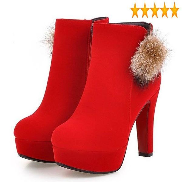 boots high women faux suede cute heel school prom ankle comfort platform wedding shoes round toe lady footwear zapatos mujer, Black
boots high women faux suede cute heel school prom ankle comfort platform wedding shoes round toe lady footwear zapatos mujer, Black
