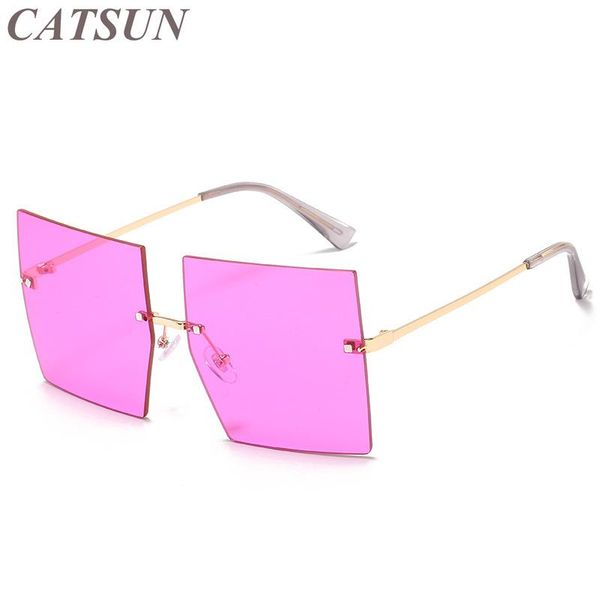 sunglasses 2021 personalized versatile square frameless metal women's simple fashion elegant temperament glasses, White;black
sunglasses 2021 personalized versatile square frameless metal women's simple fashion elegant temperament glasses, White;black