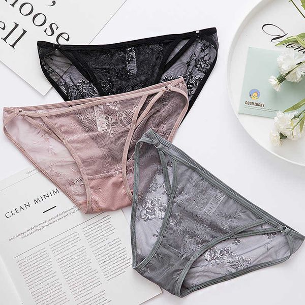 briefs panties autumn and winter women's lace mesh transparent low waist, Black;white
briefs panties autumn and winter women's lace mesh transparent low waist, Black;white