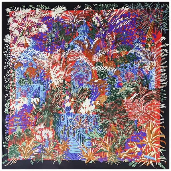 scarves handmade square silk scarf shawls women foulard femme vintage twill drop 130, Blue;gray
scarves handmade square silk scarf shawls women foulard femme vintage twill drop 130, Blue;gray