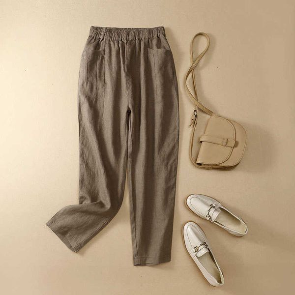 women's pants & capris summer arts style women loose casual elastic waist harem double pocket cotton linen solid ankle-length v318 3ykh, Black;white
women's pants & capris summer arts style women loose casual elastic waist harem double pocket cotton linen solid ankle-length v318 3ykh, Black;white