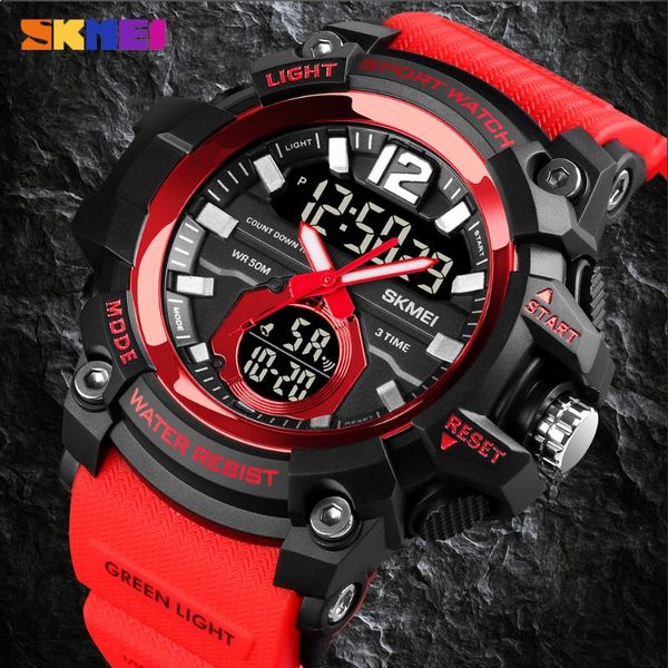 wristwatches skmei digital watch for men waterproof quartz wristwatch sport countdown 3time gift clock relogio masculino, Slivery;brown
wristwatches skmei digital watch for men waterproof quartz wristwatch sport countdown 3time gift clock relogio masculino, Slivery;brown