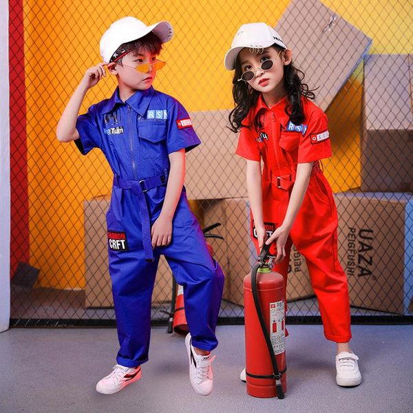 kids cool short sleeve hip hop clothing blue red loose jumpsuit overalls for girls boys jazz dance costumes dancing clothes wear, Black;red
kids cool short sleeve hip hop clothing blue red loose jumpsuit overalls for girls boys jazz dance costumes dancing clothes wear, Black;red
