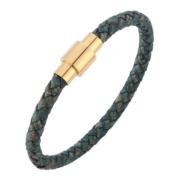 charm bracelets vintage leather bracelet men women braided jewelry & bangles fashion stainless steel clasp magnet pb0251, Golden;silver
charm bracelets vintage leather bracelet men women braided jewelry & bangles fashion stainless steel clasp magnet pb0251, Golden;silver