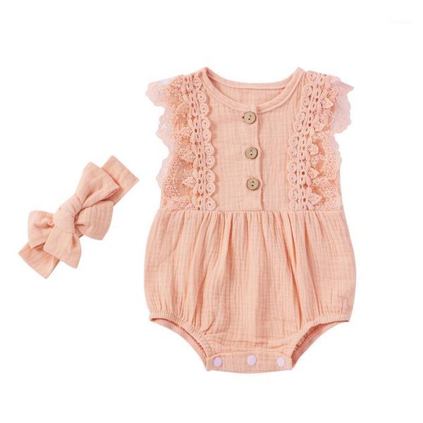 rompers 2021 summer style born baby girls 2-piece outfit set sleeveless lace romper+headband for kids, Blue
rompers 2021 summer style born baby girls 2-piece outfit set sleeveless lace romper+headband for kids, Blue