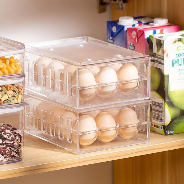 12 grid breathable fresh dustproof space saving drawer-type container tray refrigerator eggs storage box holder home kitchen
12 grid breathable fresh dustproof space saving drawer-type container tray refrigerator eggs storage box holder home kitchen
