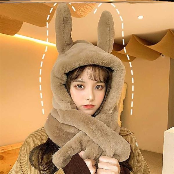 autumn and winter warm hat rabbit ears can move hat scarf one lovely korean ins ear protection hat windproof outdoor riding, Blue;gray
autumn and winter warm hat rabbit ears can move hat scarf one lovely korean ins ear protection hat windproof outdoor riding, Blue;gray