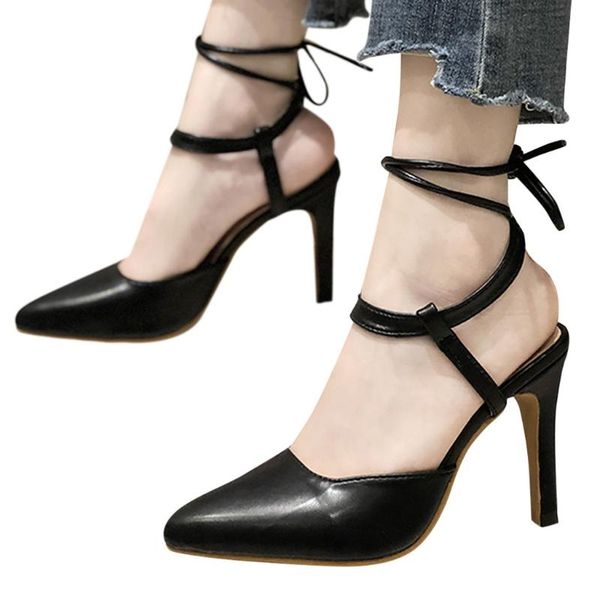 dress shoes sagace women high heel lace ankle pointed pumps casual wedding party ladies thin single, Black
dress shoes sagace women high heel lace ankle pointed pumps casual wedding party ladies thin single, Black