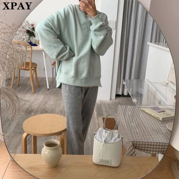 women's hoodies & sweatshirts 2021 autumn winter thicken women casual o-neck loose pullovers vintage split candy colors sweatshirt tra, Black
women's hoodies & sweatshirts 2021 autumn winter thicken women casual o-neck loose pullovers vintage split candy colors sweatshirt tra, Black