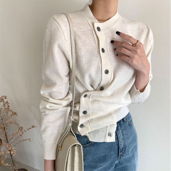 2021 new design solid irregular o neck full button sweater women knitted cardigan lkz5, Black
2021 new design solid irregular o neck full button sweater women knitted cardigan lkz5, Black