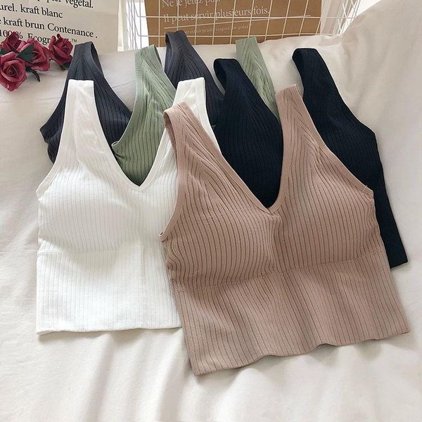 camisoles & tanks chrleisure push up bh tissue wrapped underwear v-tie beha pad wireless sportbra 2021 mouwlless, Black;white
camisoles & tanks chrleisure push up bh tissue wrapped underwear v-tie beha pad wireless sportbra 2021 mouwlless, Black;white