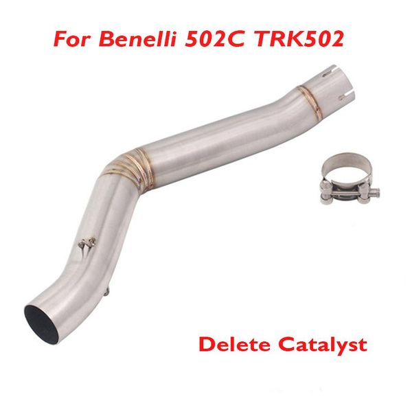 slip on motorcycle exhaust pipe connection link tube pipe stainless steel for benelli 502c trk502
slip on motorcycle exhaust pipe connection link tube pipe stainless steel for benelli 502c trk502